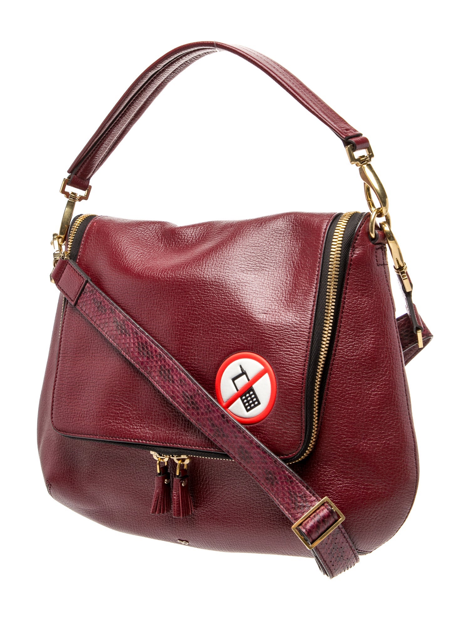 Anya Hindmarch Leather Hobo