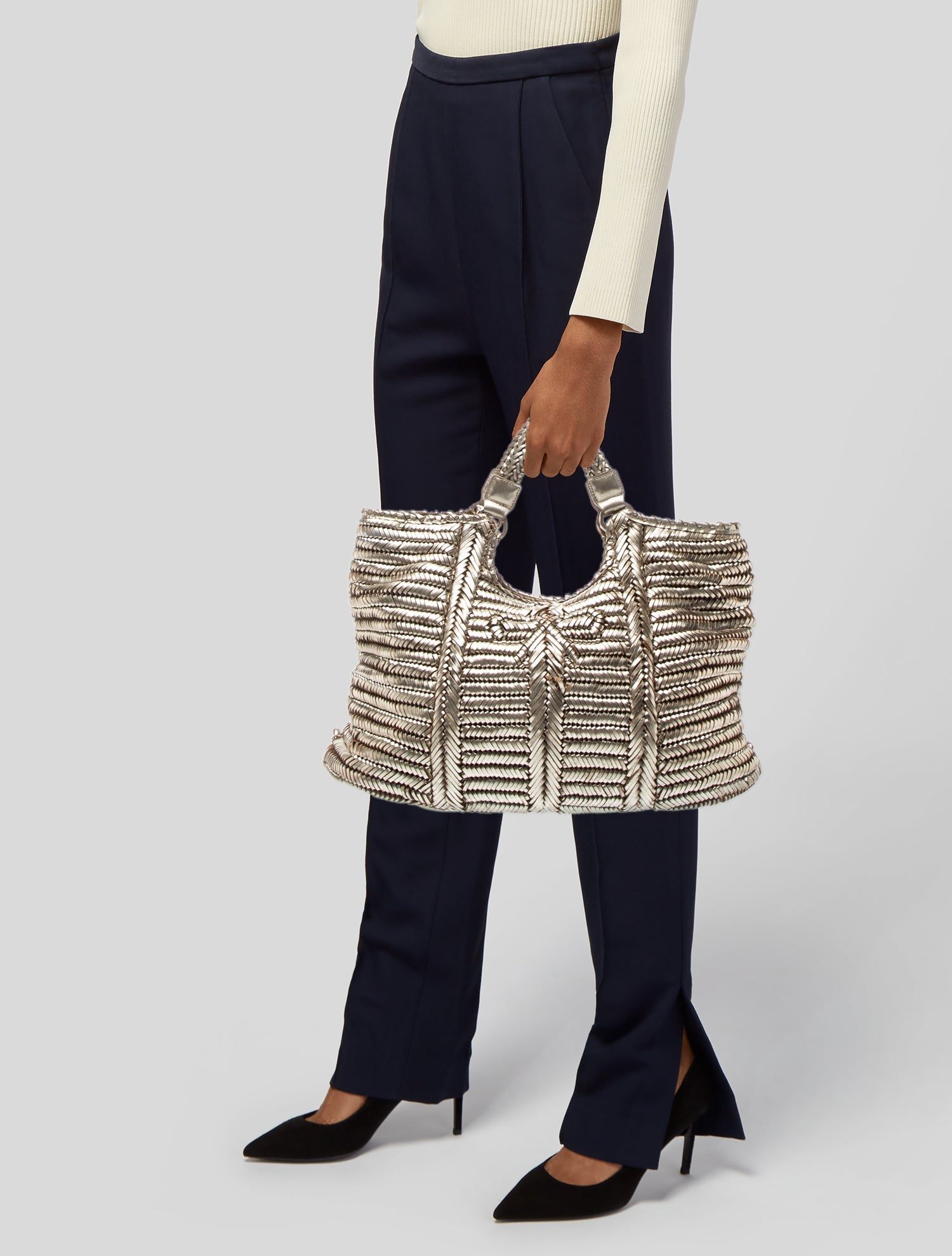 Anya Hindmarch Leather Hobo