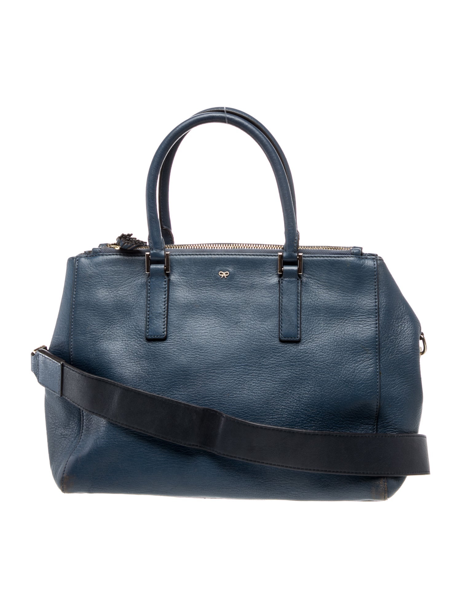 Anya Hindmarch Leather Top Handle Bag