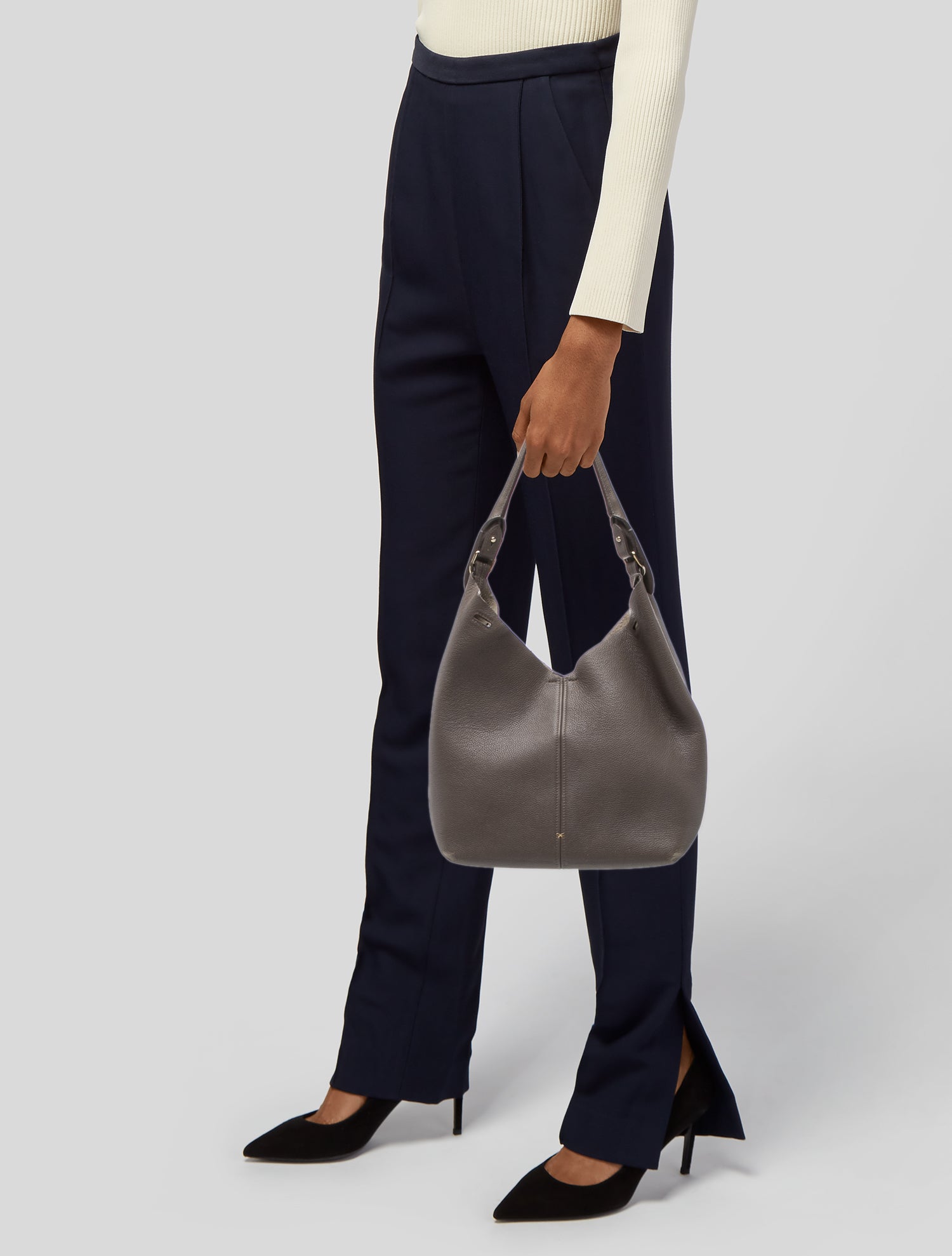 Anya Hindmarch Leather Top Handle Bag