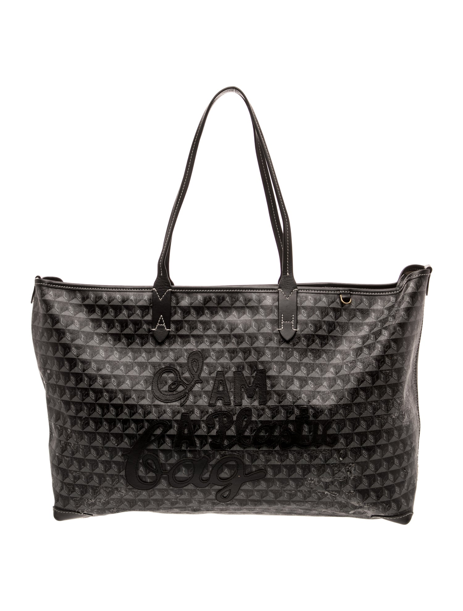 Anya Hindmarch Saffiano Leather Tote