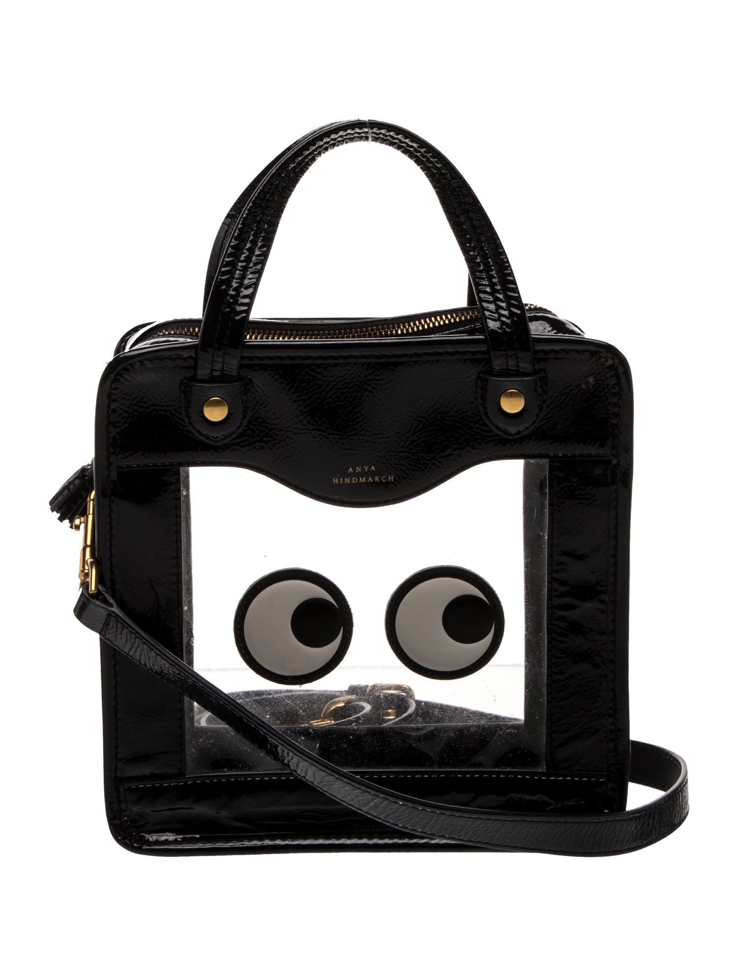 Anya Hindmarch Patent Leather Shoulder Bag