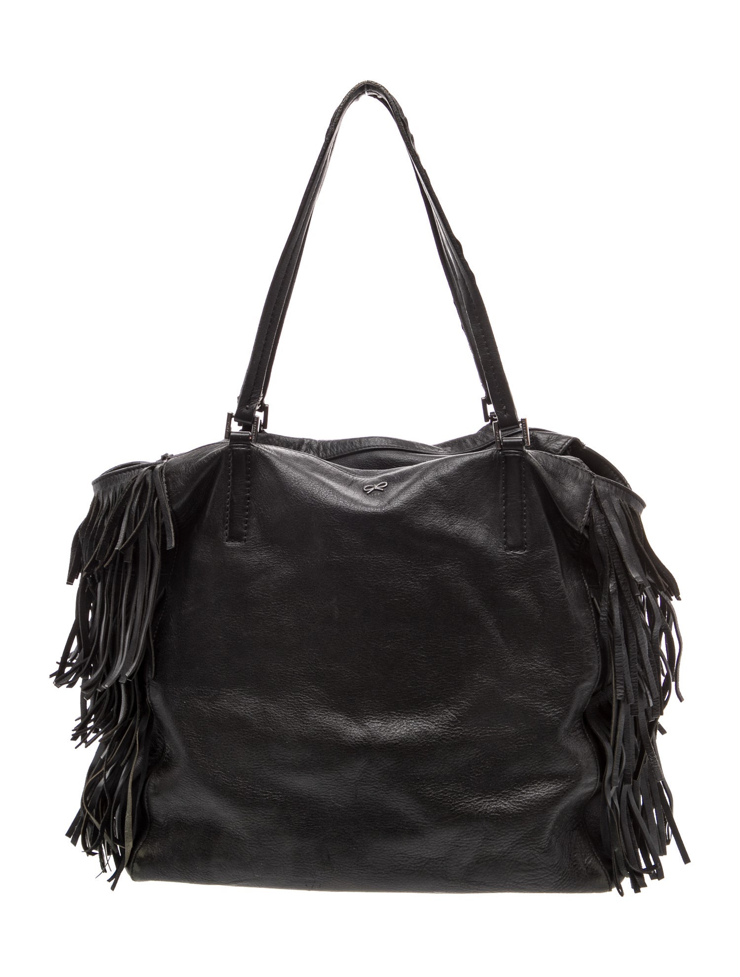 Anya Hindmarch Leather Top Handle Bag