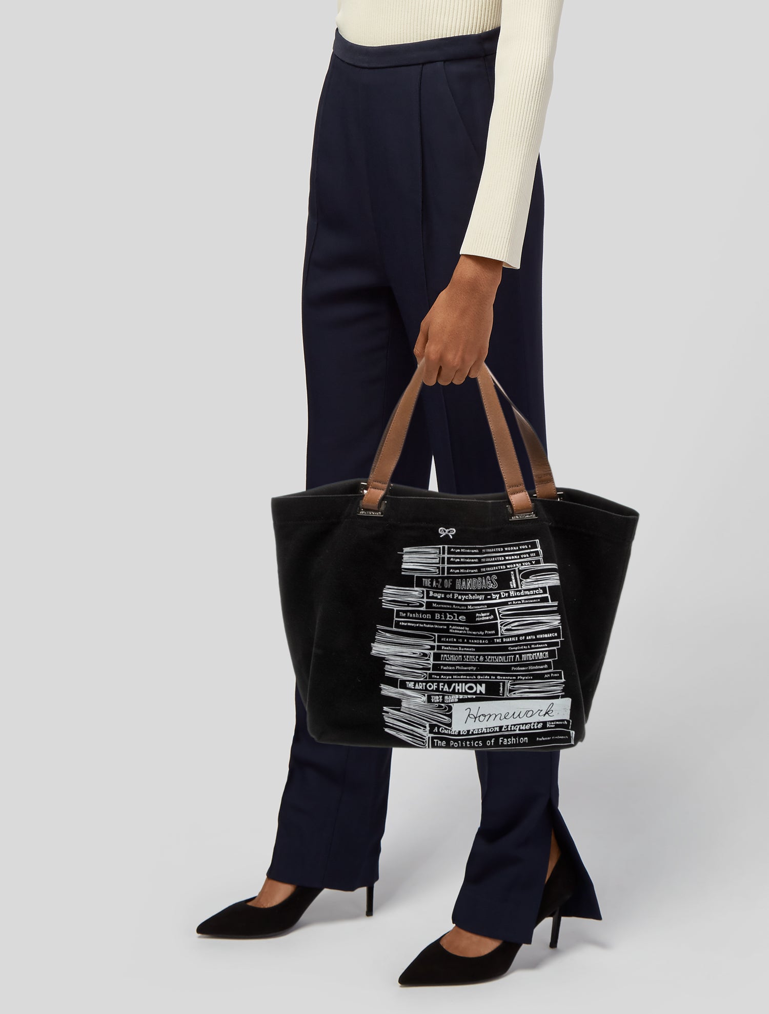 Anya Hindmarch Canvas Tote