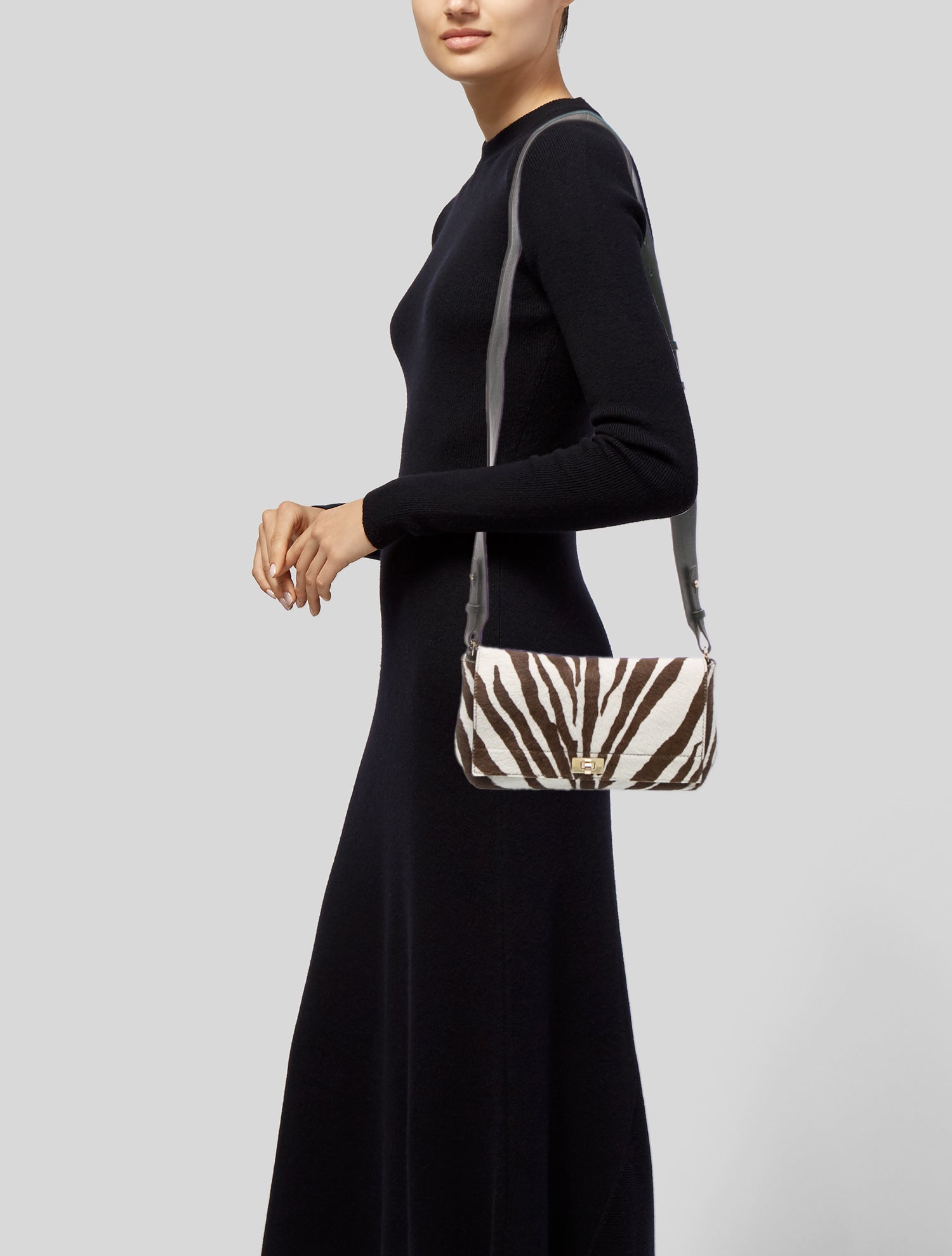 Anya Hindmarch Ponyhair Shoulder Bag
