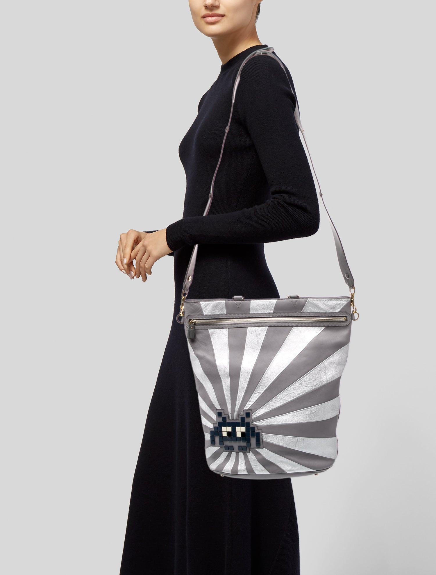 Anya Hindmarch Leather Bucket Bag
