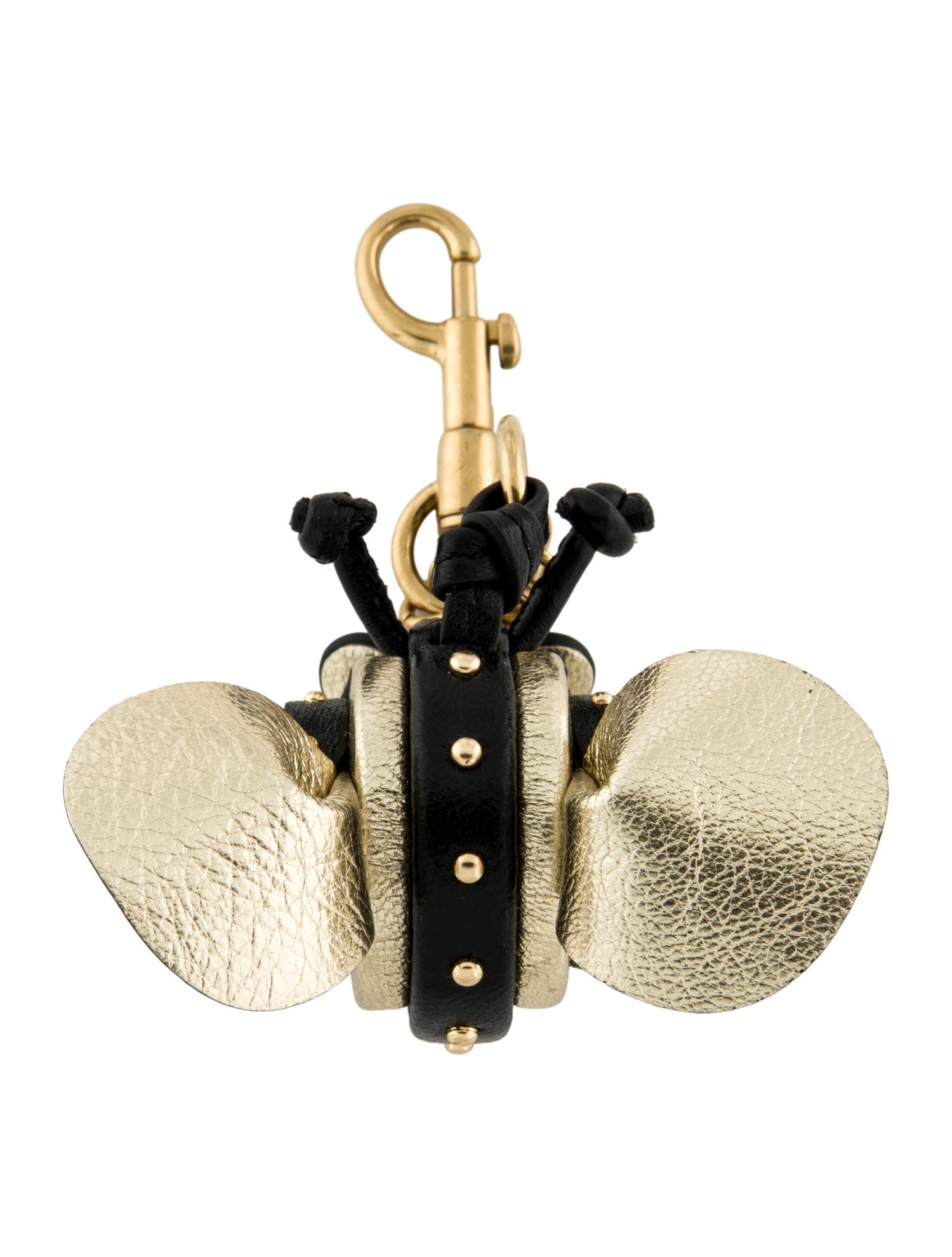Anya Hindmarch Embellished Bumblebee Keychain
