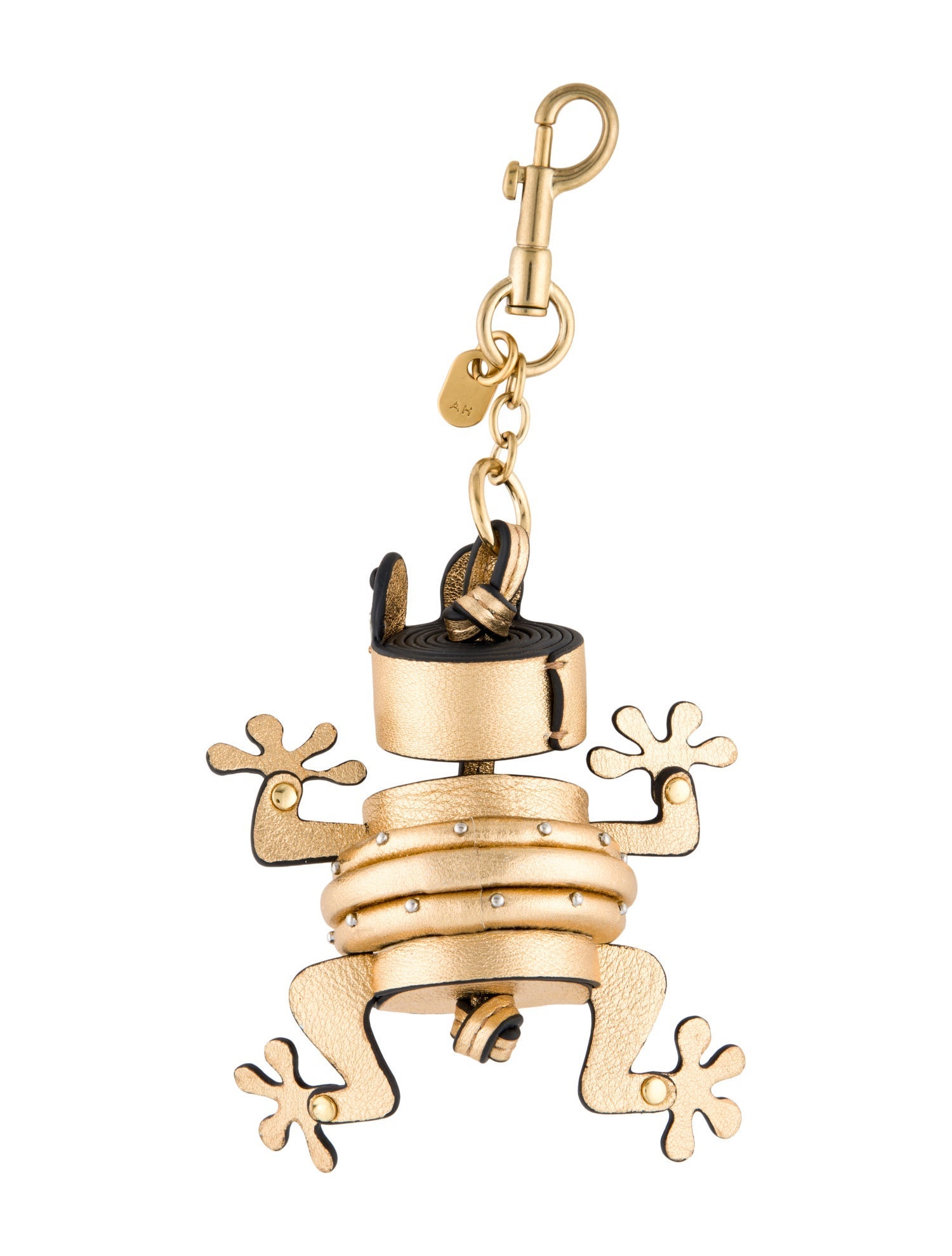 Anya Hindmarch Leather FROG CHARM