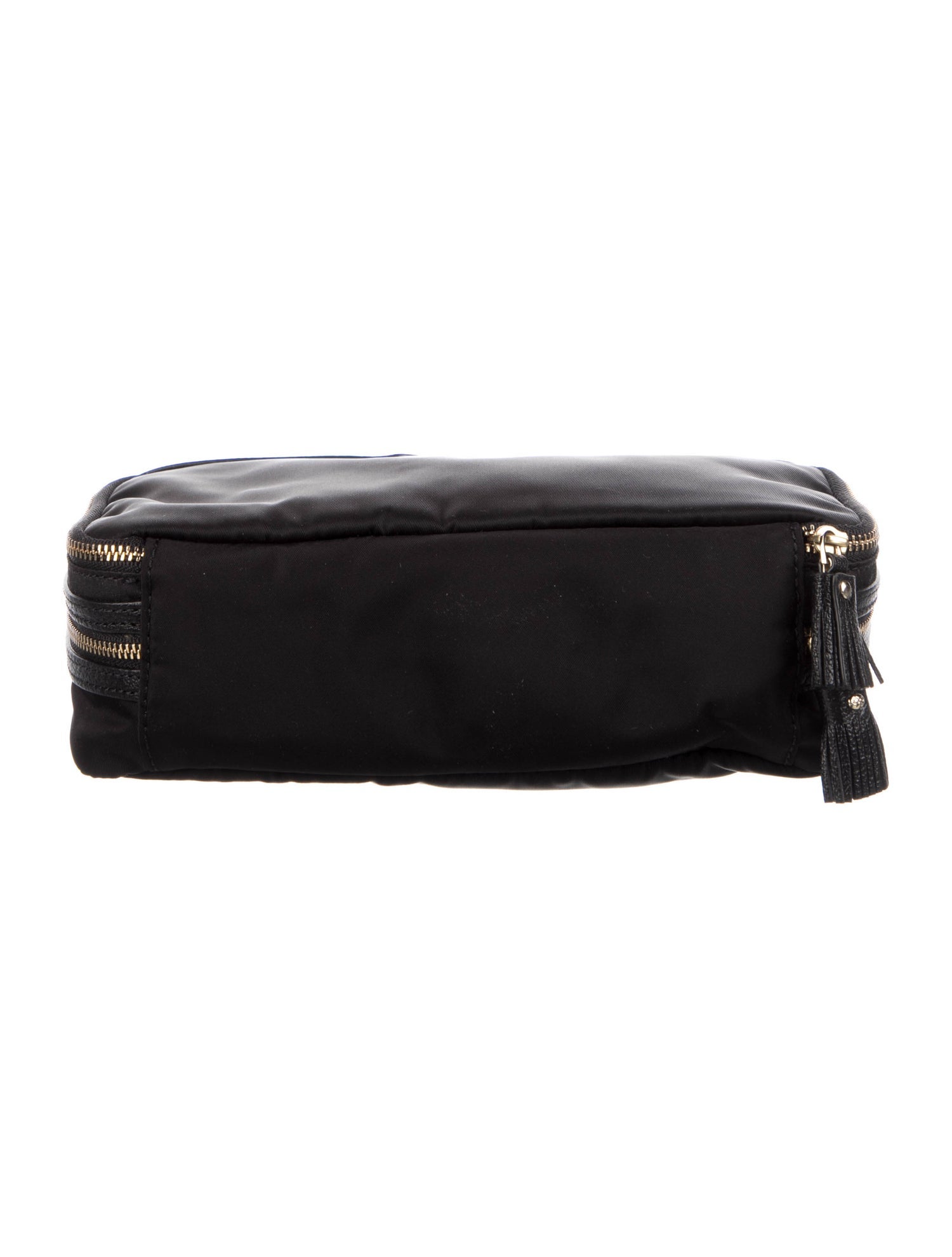 Anya Hindmarch Nylon Leather Trim Cosmetics Bag