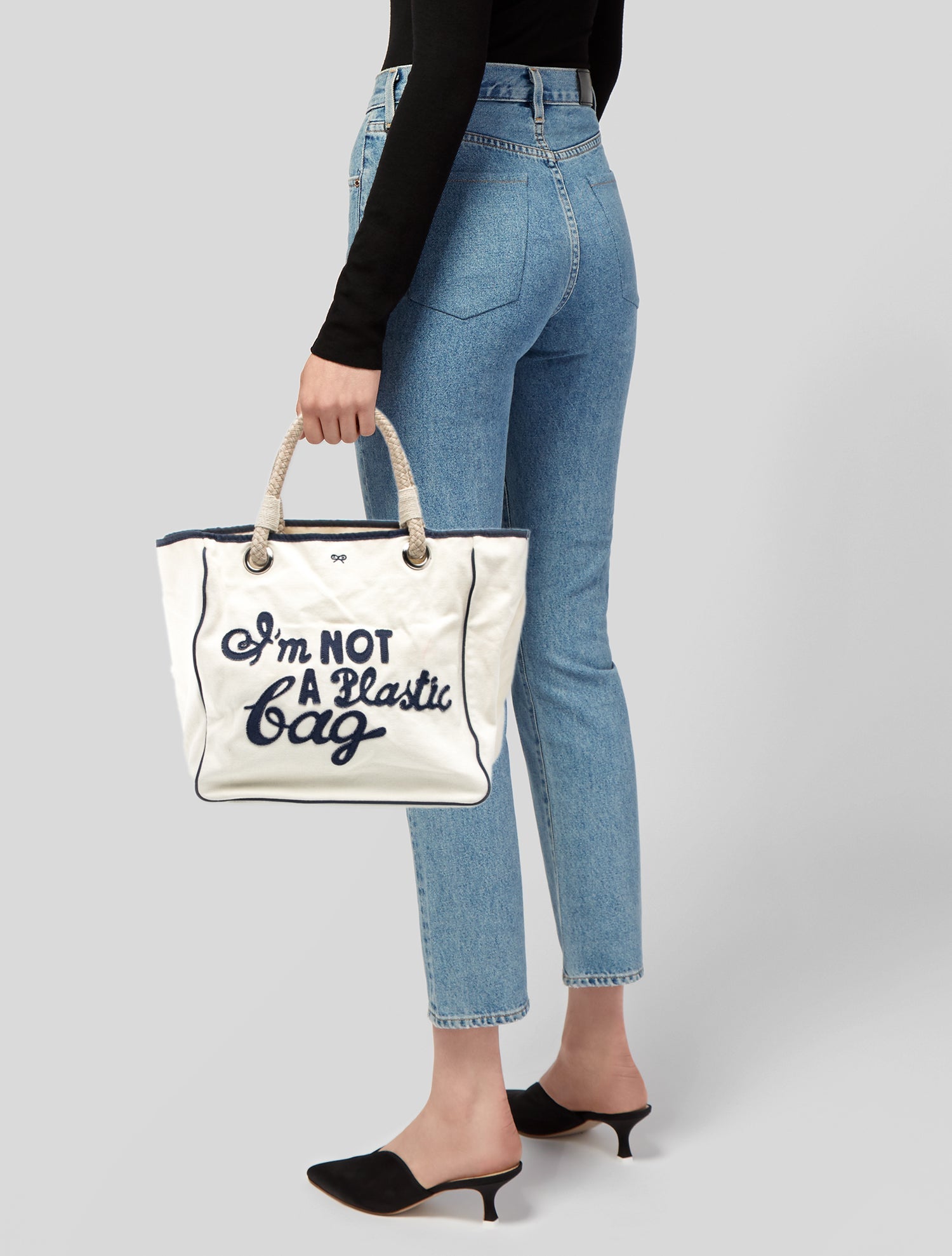 Anya Hindmarch Canvas Tote