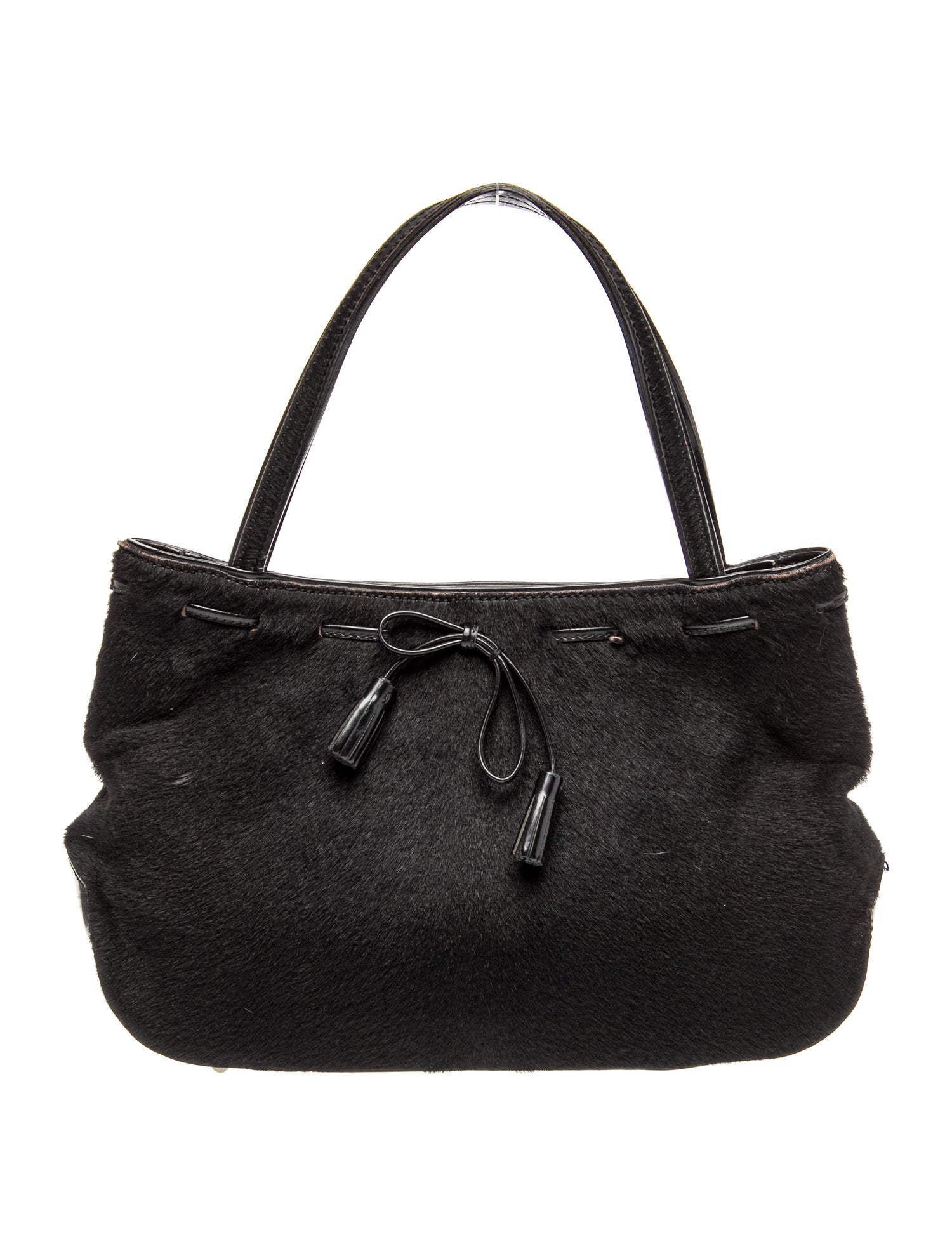 Anya Hindmarch Calf Hair Top Handle Bag