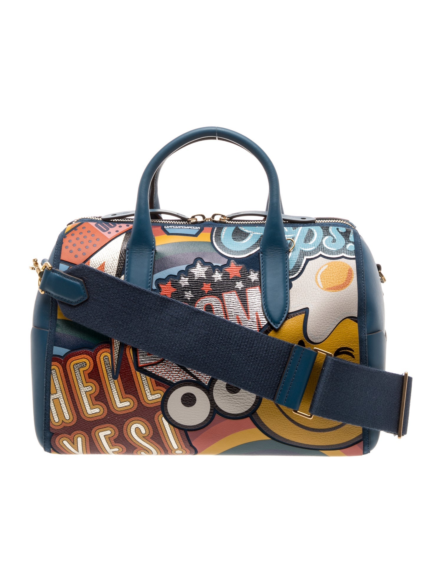 Anya Hindmarch Leather Top Handle Bag