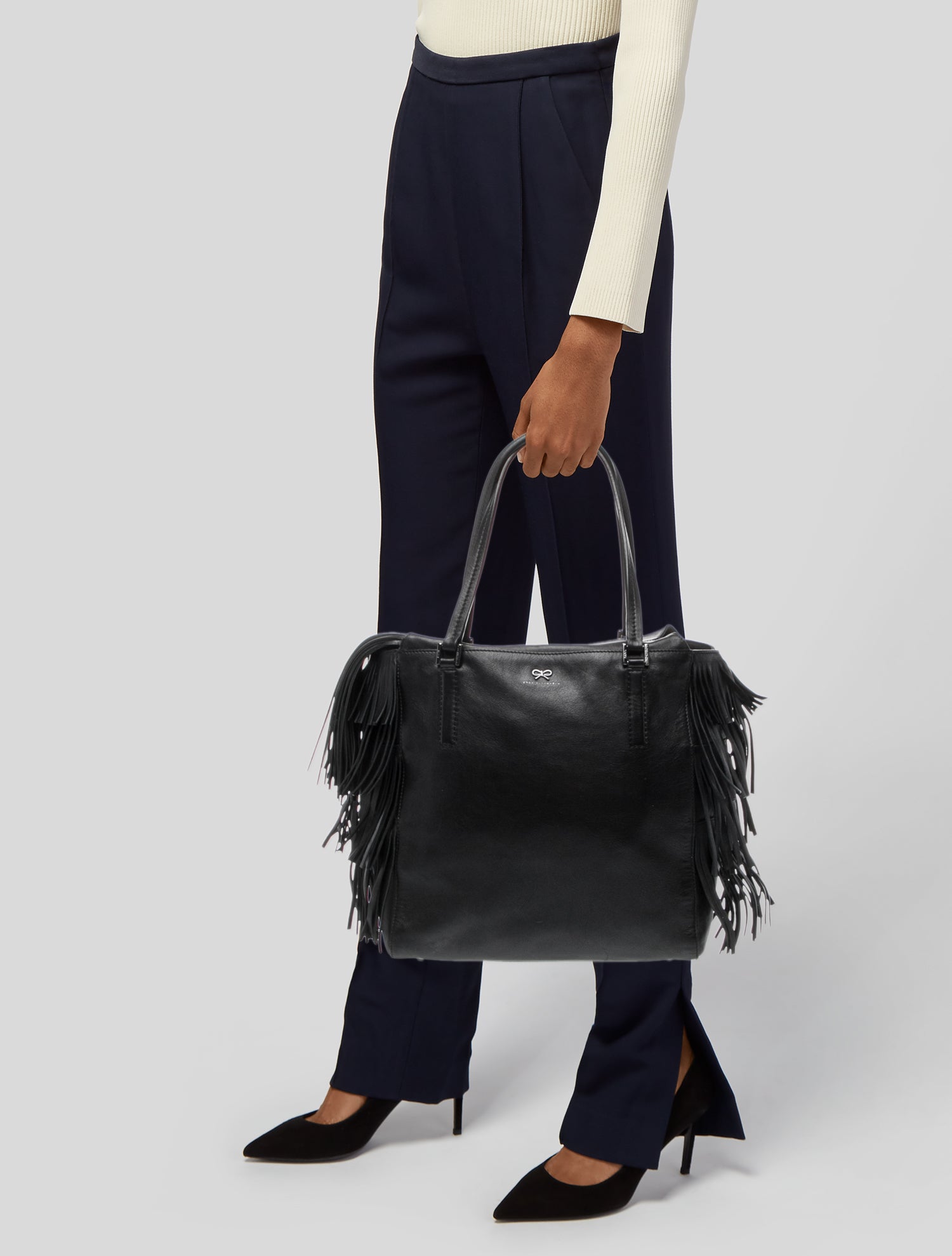 Anya Hindmarch Leather Shoulder Bag