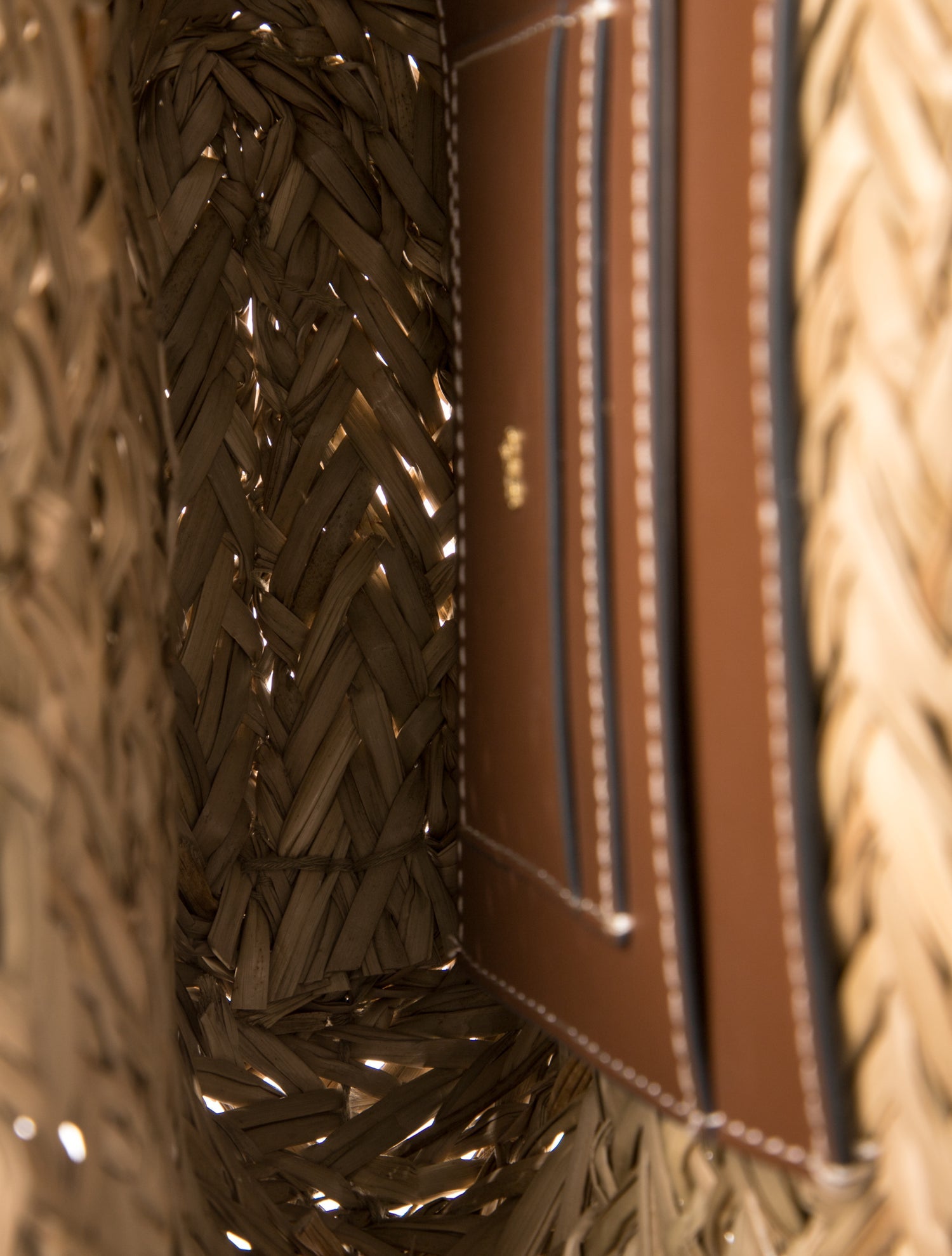 Anya Hindmarch Raffia Belt Bag - Brown Crossbody Bags, Handbags