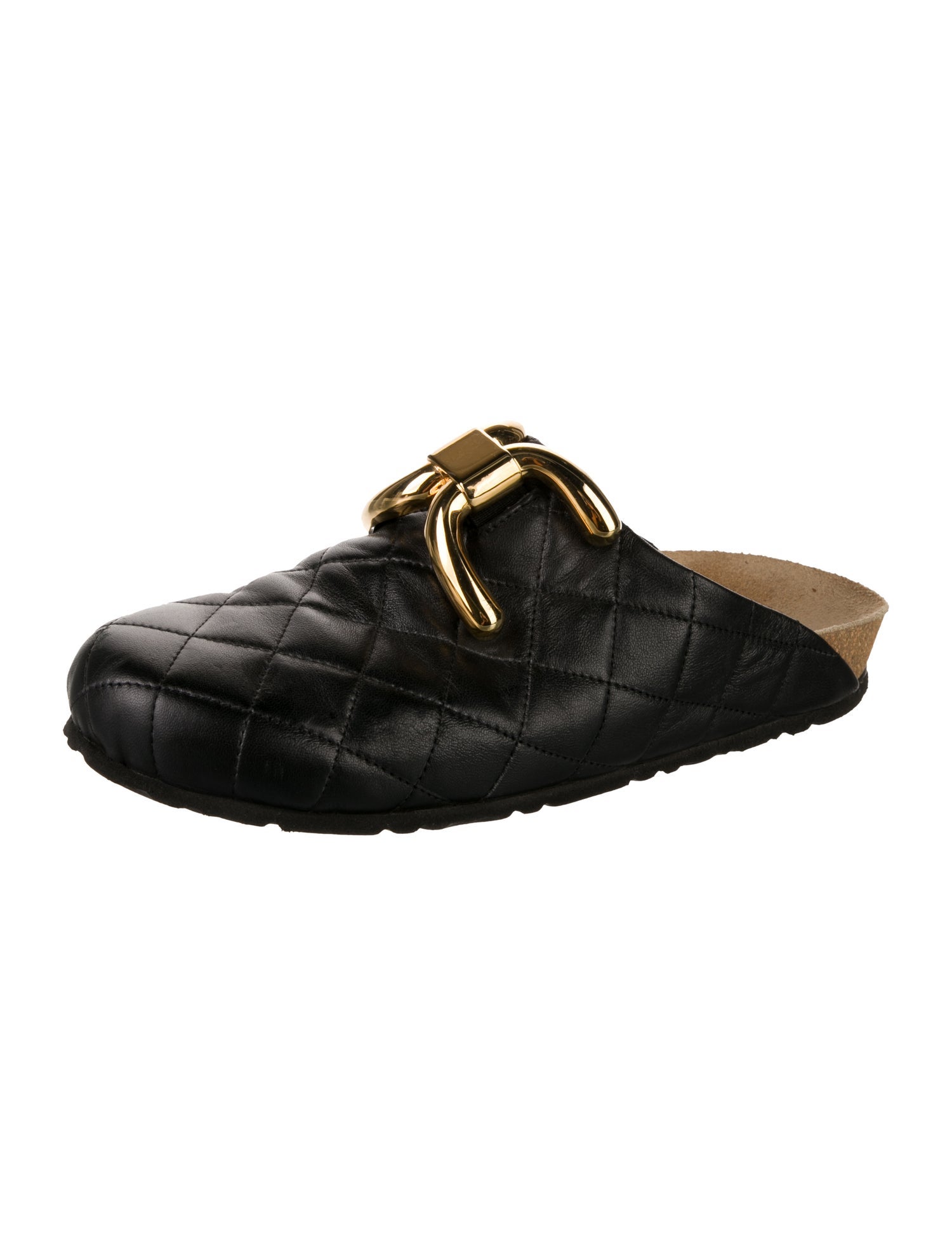 An Hour and a Shower Leather Mules