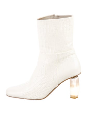 An Hour and a Shower Leather Boots