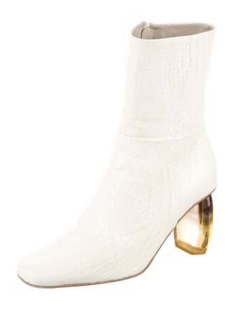 An Hour and a Shower Leather Boots