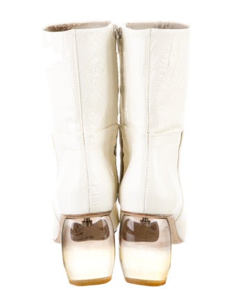 An Hour and a Shower Leather Boots