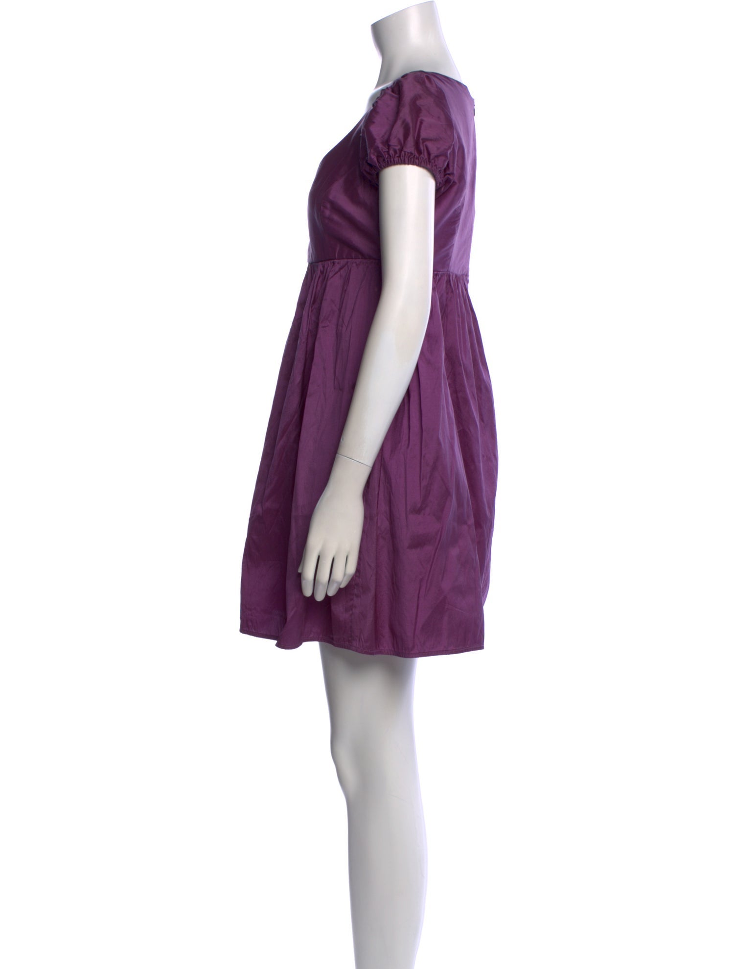 All is a Gentle Spring Silk Mini Dress