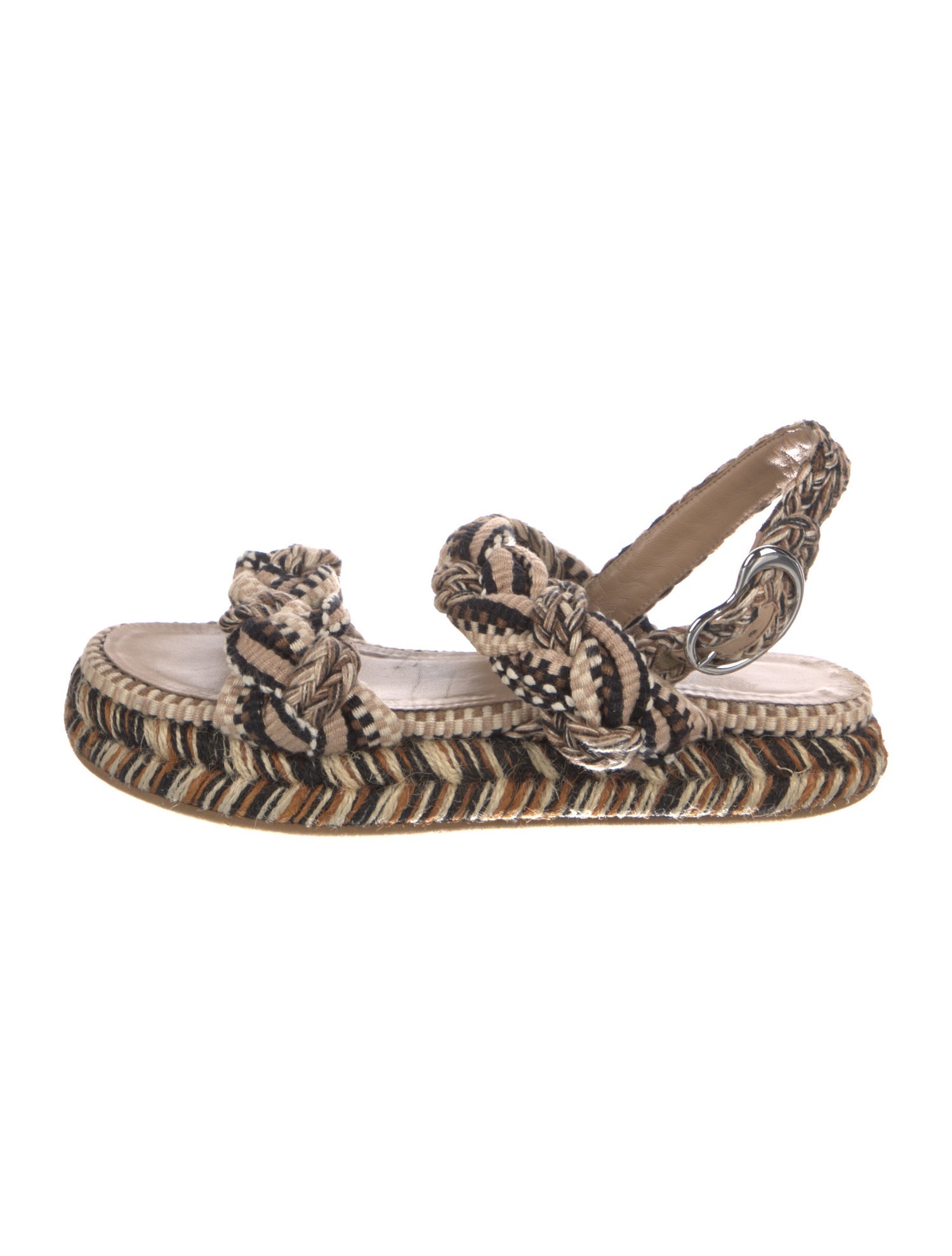 Amambaih Animal Print Espadrilles