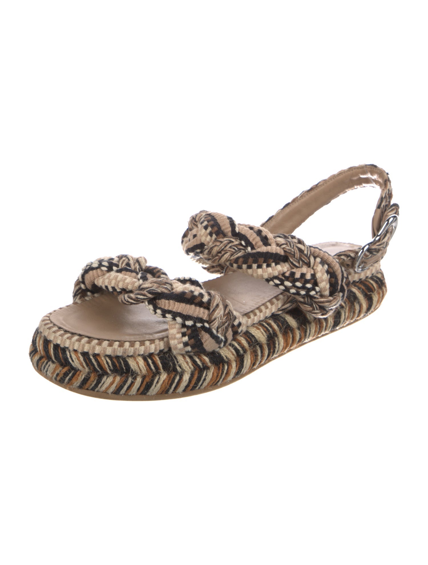 Amambaih Animal Print Espadrilles
