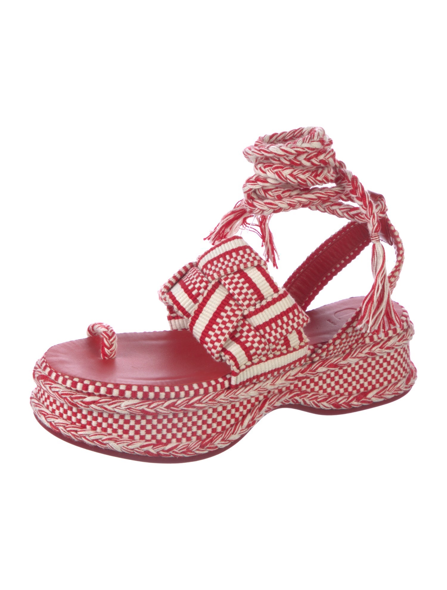Amambaih Printed Espadrilles