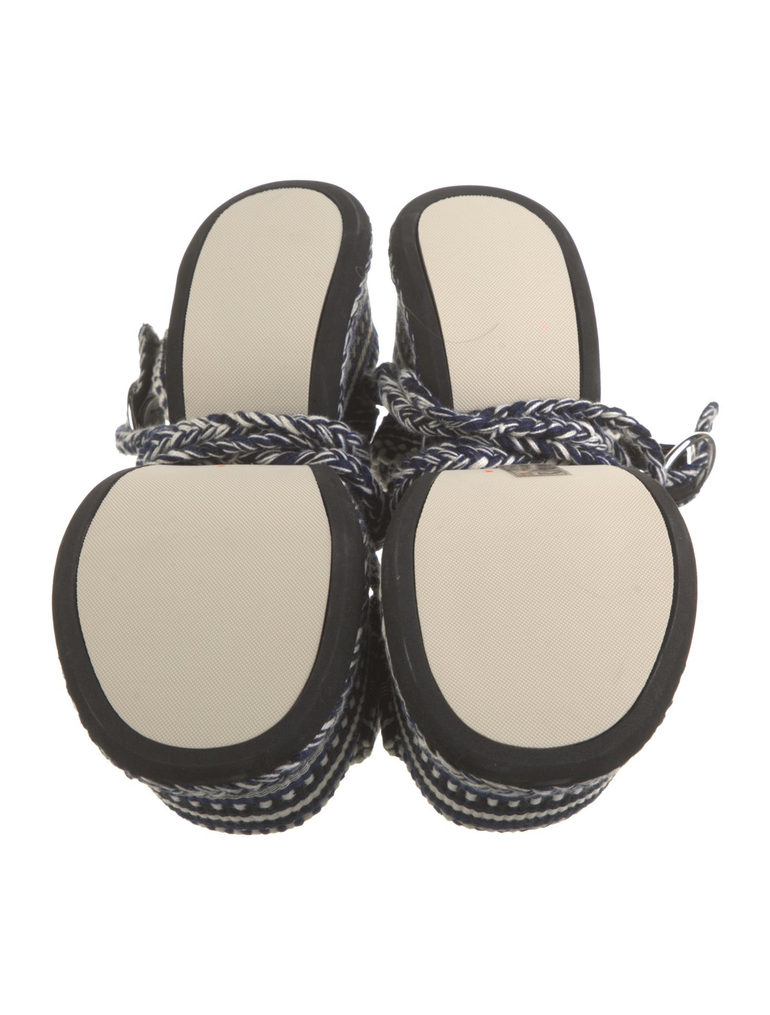 Amambaih Printed Braided Accents Gladiator Sandals