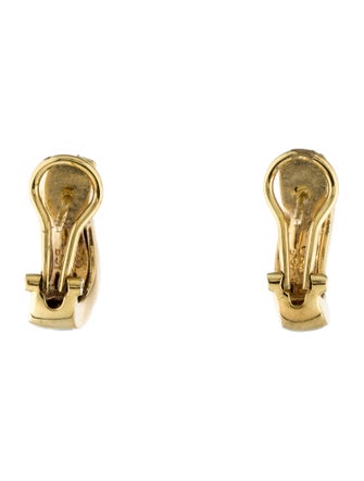 Asch Grossbardt 14K Mother of Pearl, Coral & Multistone Earclips