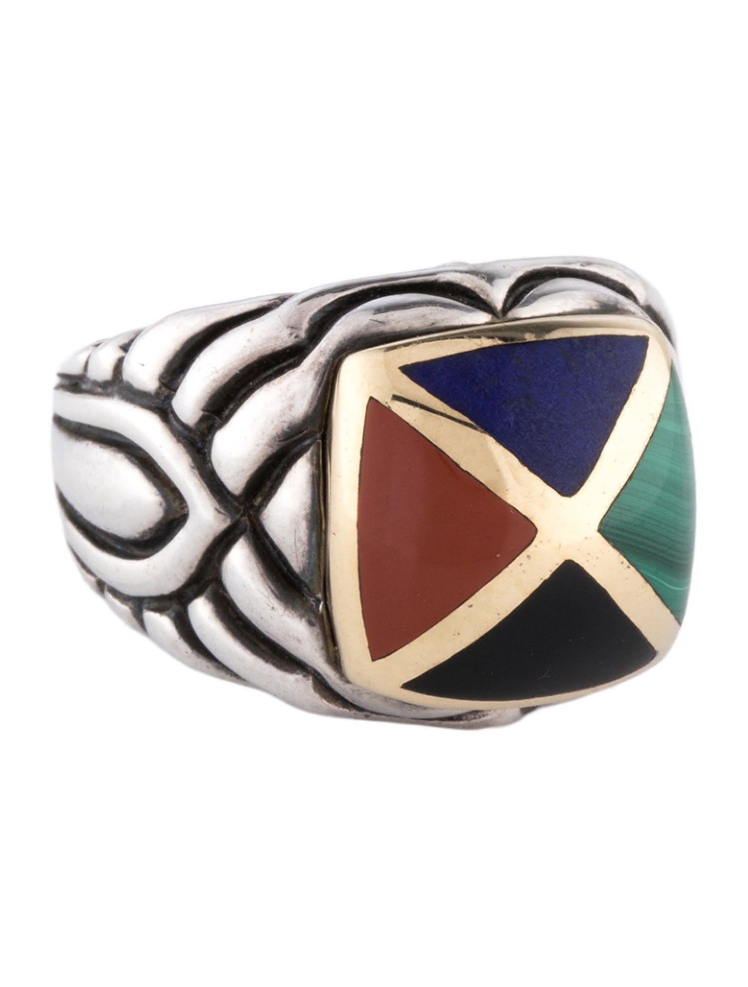 Asch Grossbardt Multistone Cocktail Ring