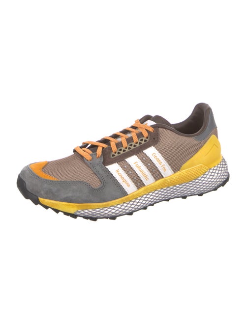 adidas x Human Made Suede Colorblock Pattern Athletic Sneakers