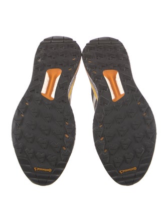 adidas x Human Made Suede Colorblock Pattern Athletic Sneakers