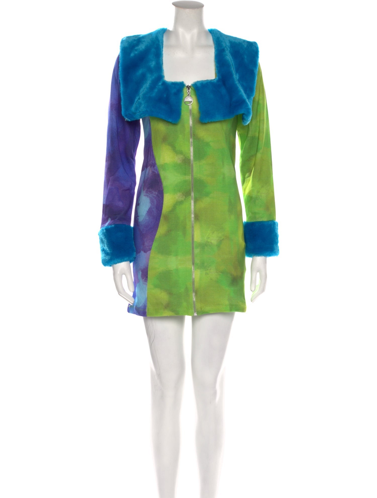 Ahluwalia Tie-Dye Print Mini Dress w/ Tags