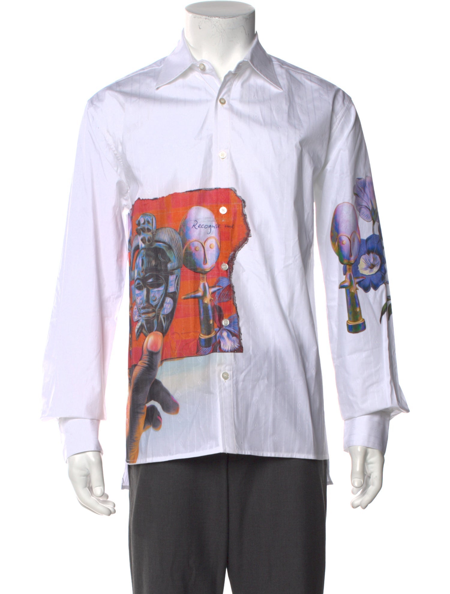 Ahluwalia Printed Long Sleeve Shirt w/ Tags
