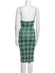 Ahluwalia Printed Midi Length Dress