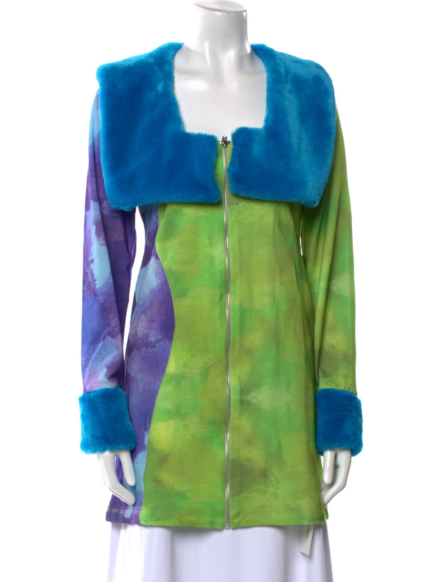 Ahluwalia Tie-Dye Print Mini Dress