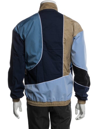 Ahluwalia Colorblock Pattern Windbreaker