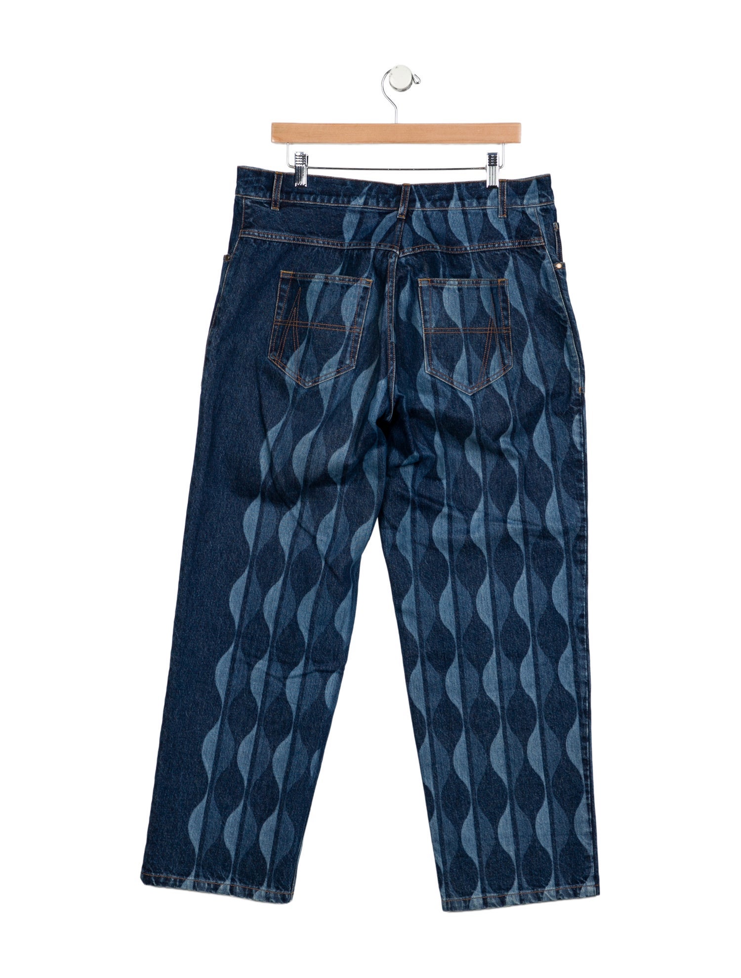 Ahluwalia High-Rise Wide Leg Jeans