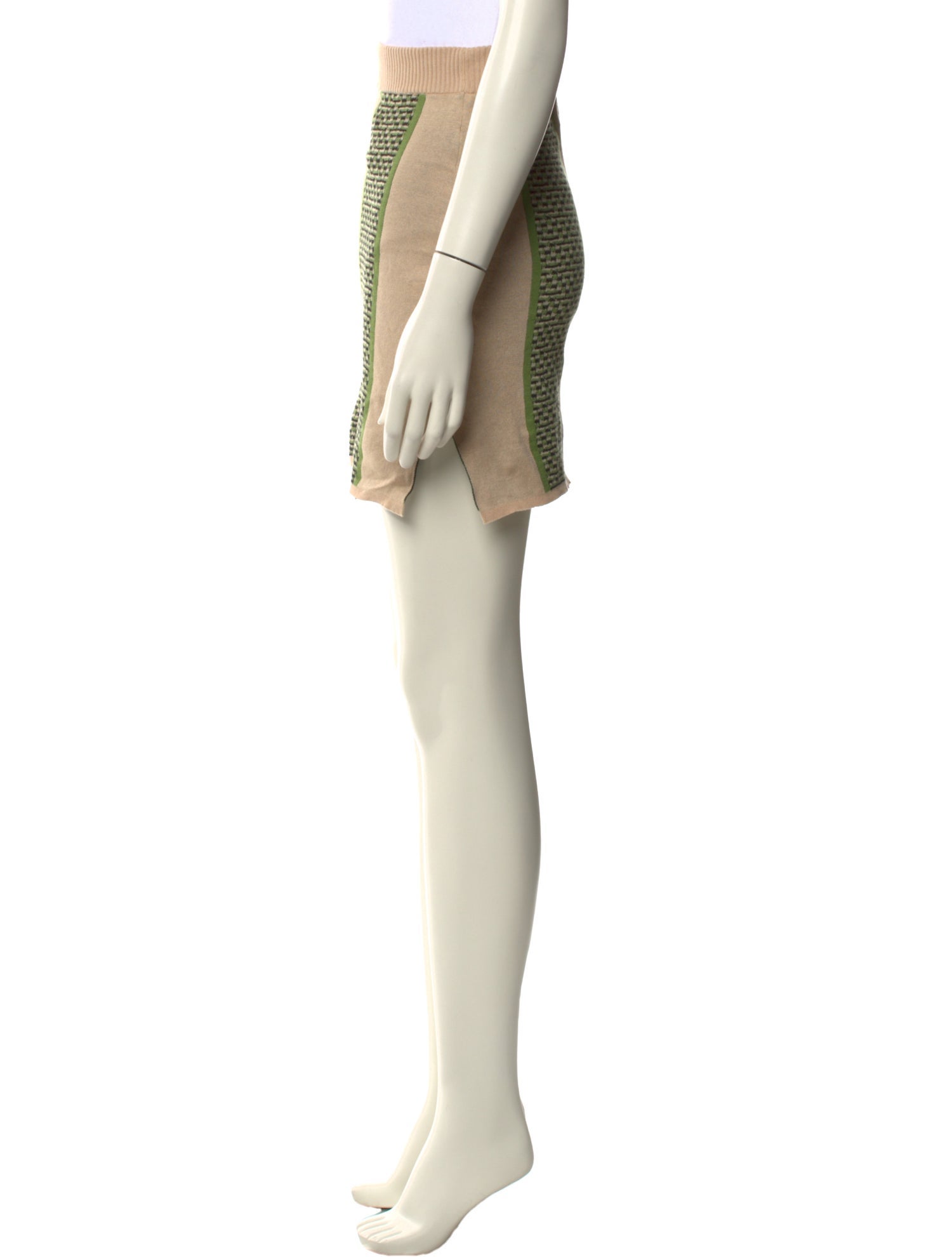 Ahluwalia Merino Wool Mini Skirt