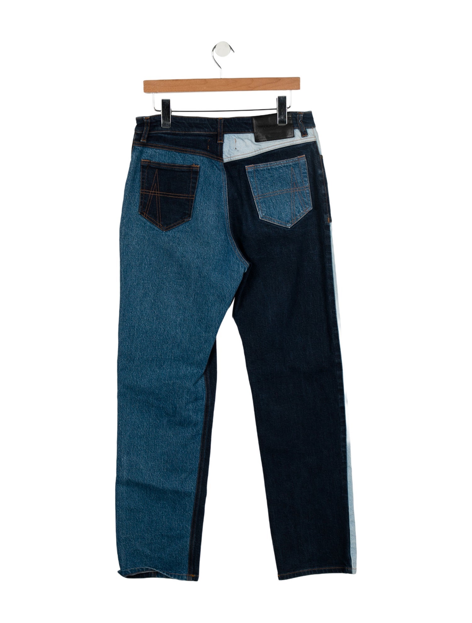 Ahluwalia High-Rise Straight Leg Jeans