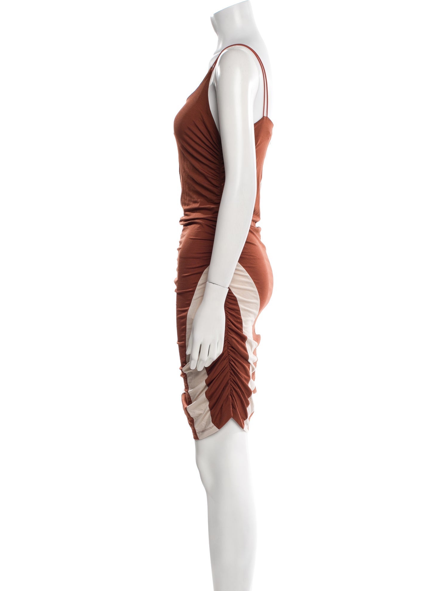 Ahluwalia Colorblock Pattern Mini Dress