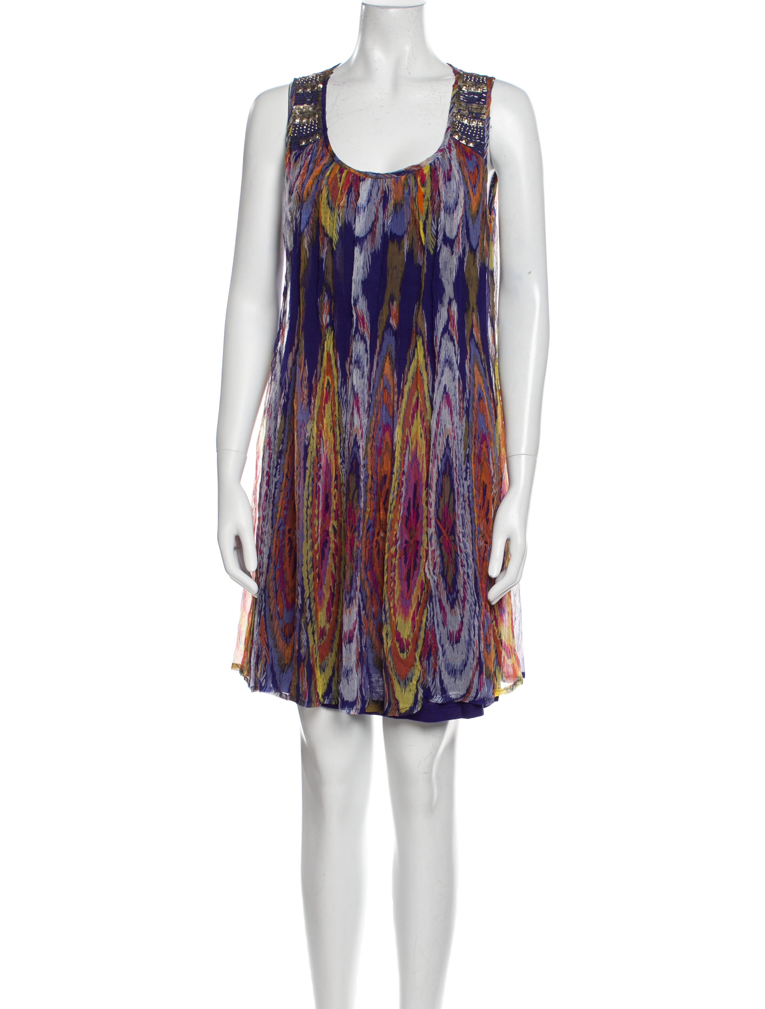 Alberto Makali Printed Mini Dress