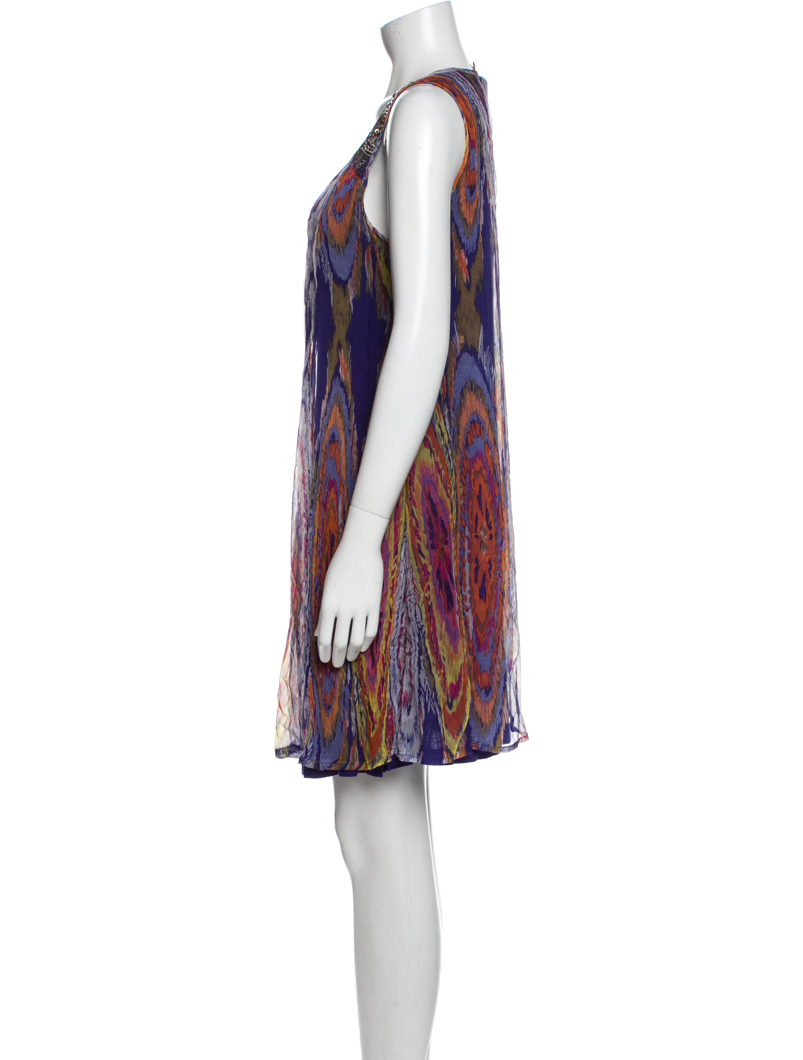 Alberto Makali Printed Mini Dress