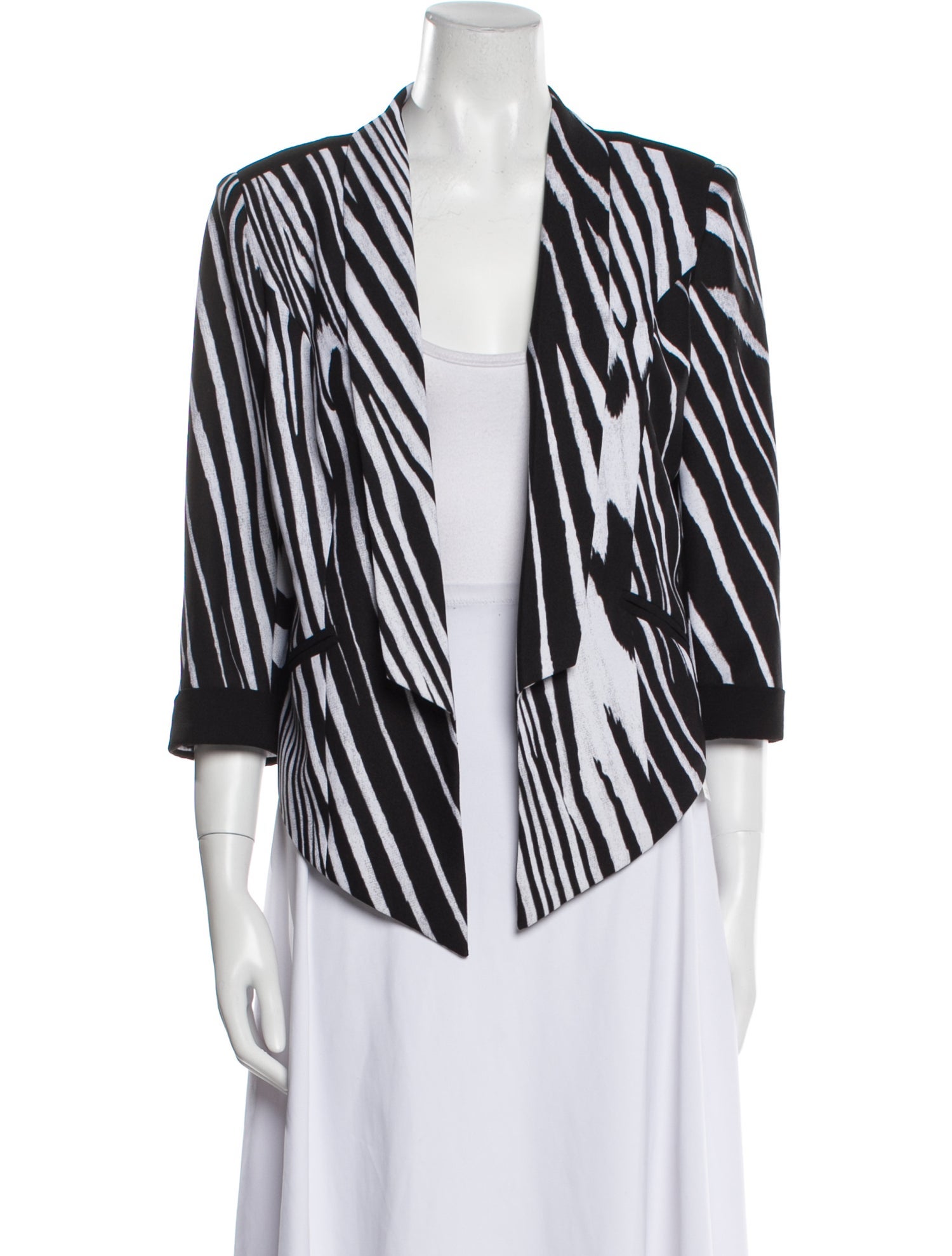 Alberto Makali Striped Blazer