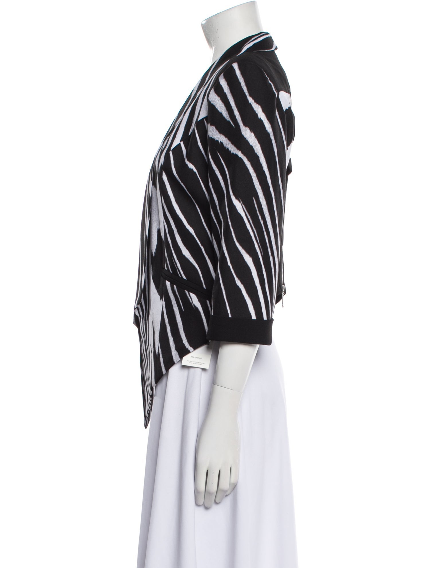 Alberto Makali Striped Blazer