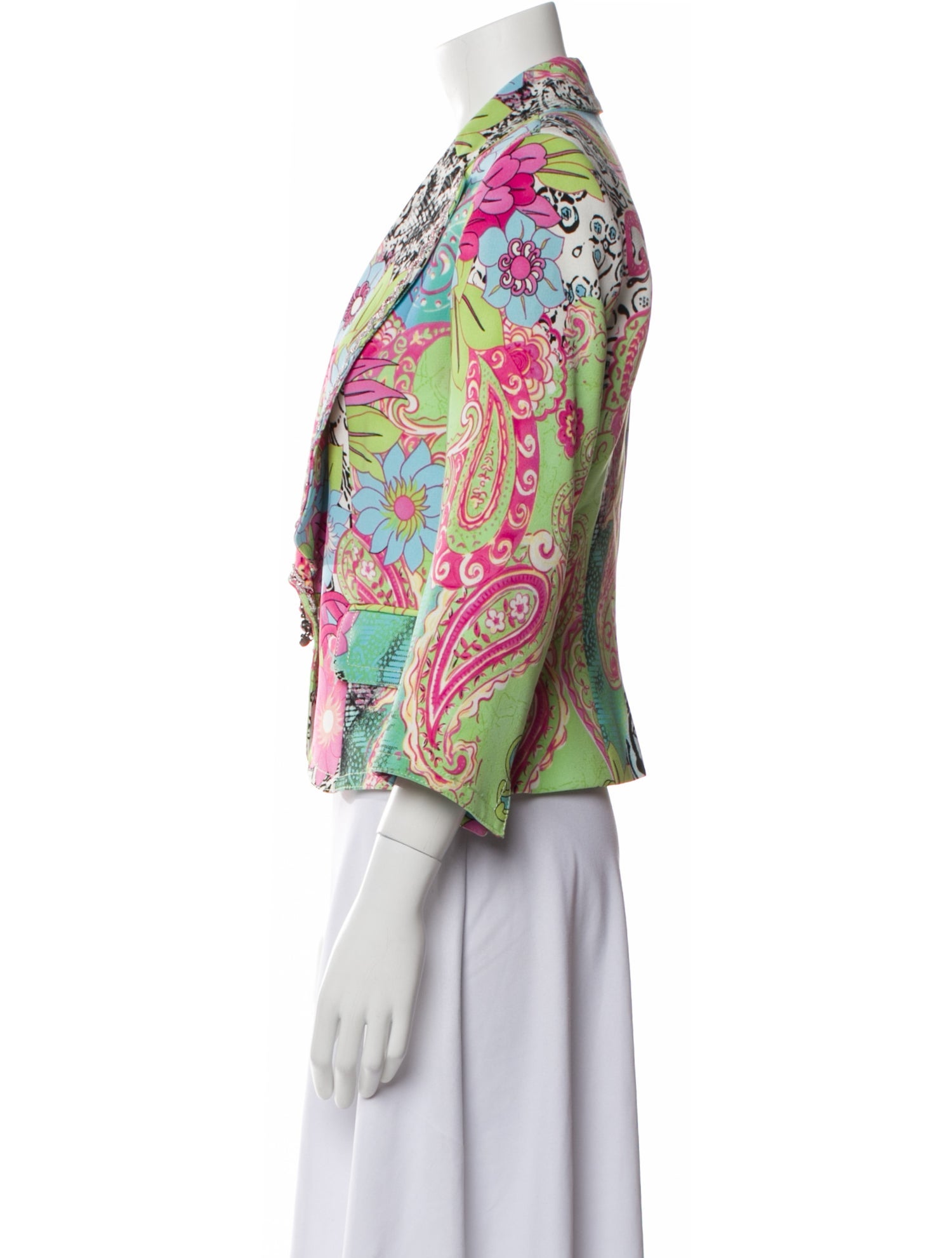 Alberto Makali Floral Print Jacket