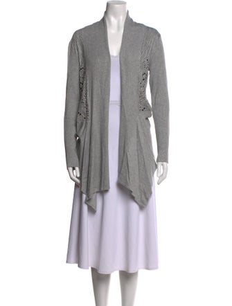 Alberto Makali Open Front Sweater