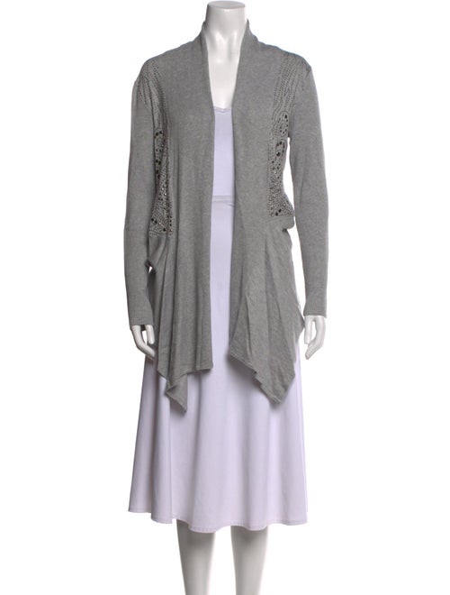 Alberto Makali Open Front Sweater