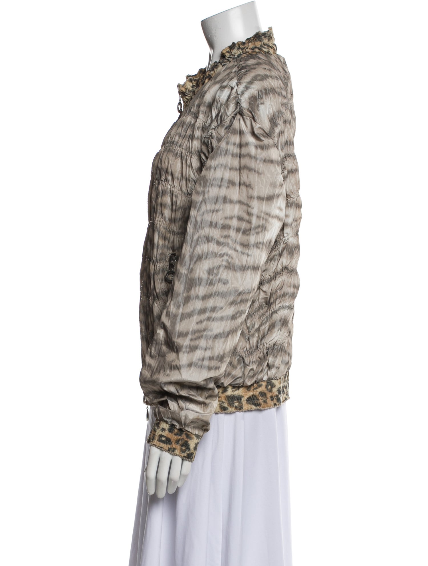 Alberto Makali Animal Print Jacket