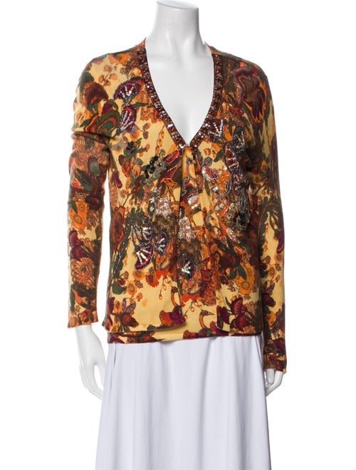 Alberto Makali Printed Sequin Embellishments Set