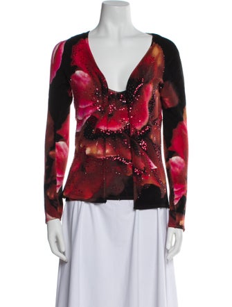 Alberto Makali Printed Sequin Embellishments Set